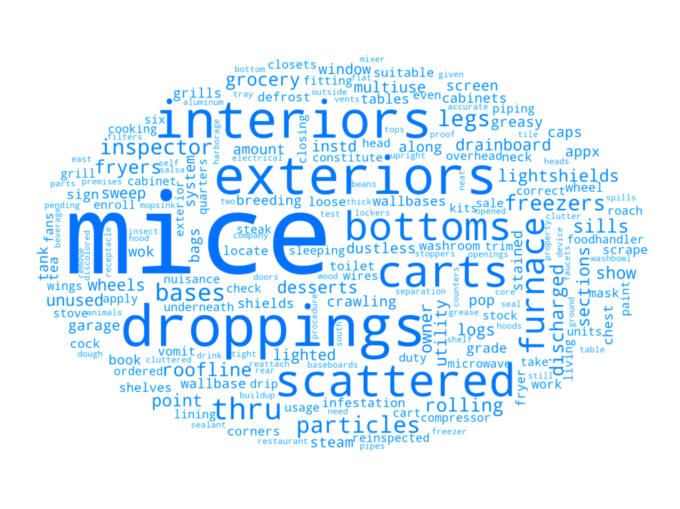 Word cloud for low income areas